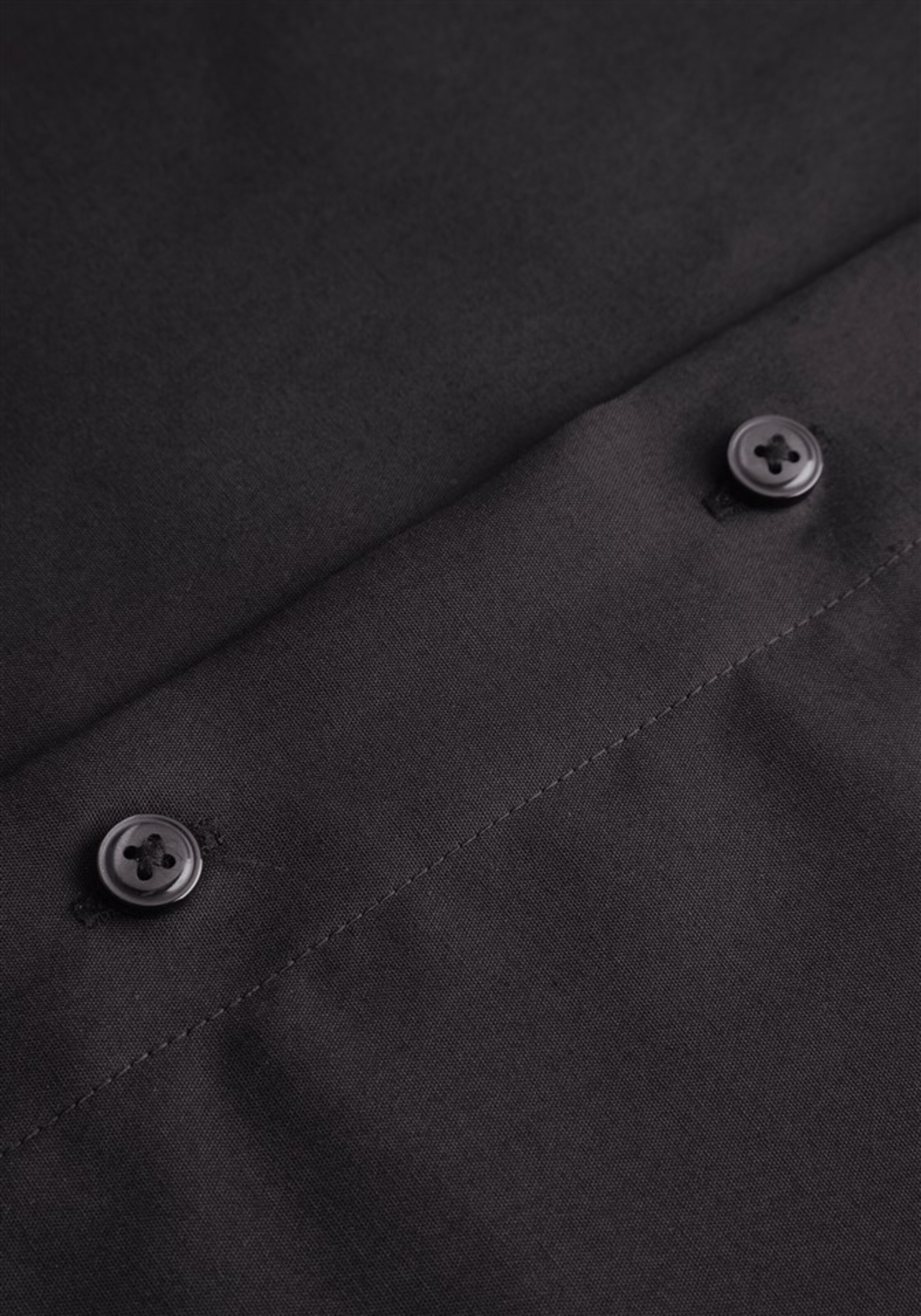 OLYMP Regular Fit Hemd in Schwarz