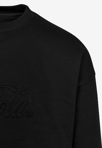 Mister Tee Sweatshirt 'Coca Cola' in Zwart