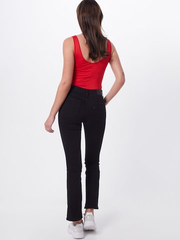 juoda LEVI'S ® Platėjantis Džinsai '725 High Rise Bootcut'