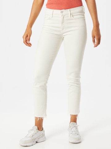 MOTHER Jeans 'The Rascal' in Beige: front