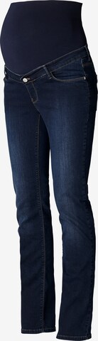 Regular Jean Esprit Maternity en bleu : devant