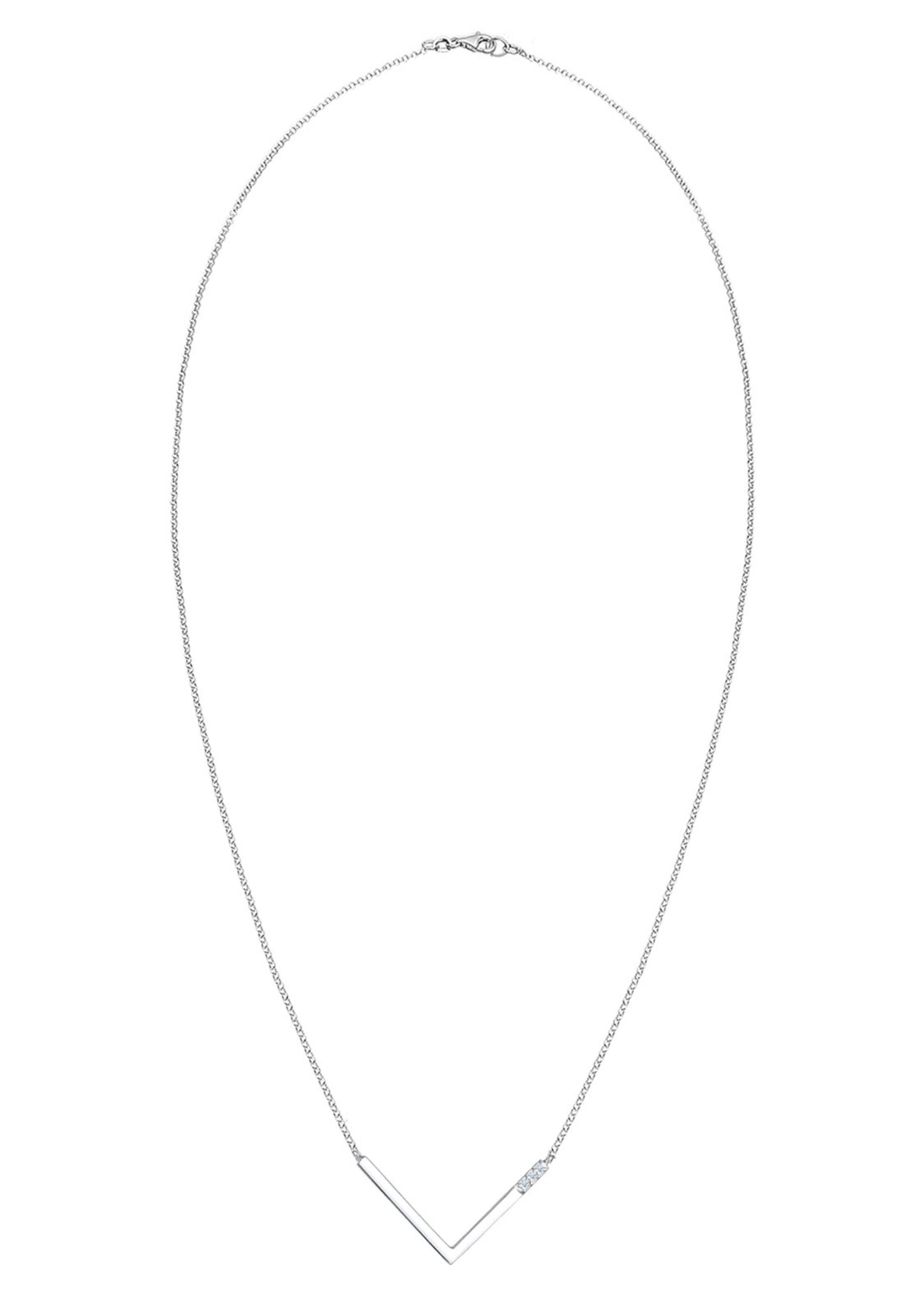 Chaîne Elli DIAMONDS en argent : devant