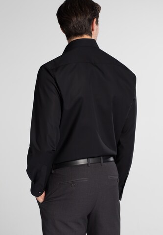 ETERNA Comfort Fit Hemd in Schwarz