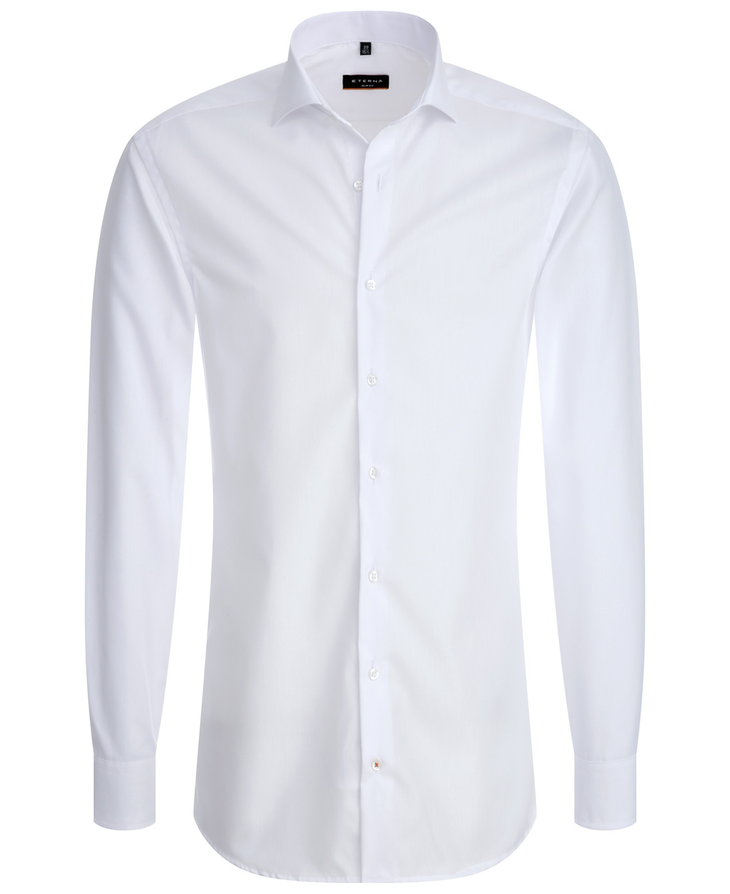 ETERNA Slim Fit Hemd in Weiß: Vorderseite