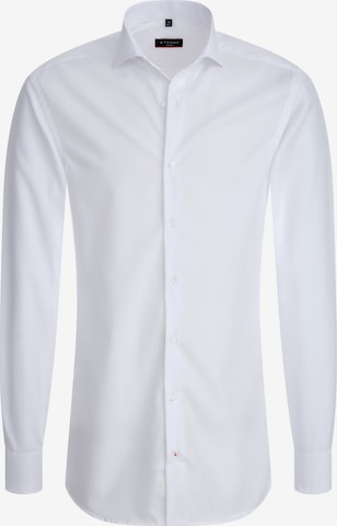 ETERNA Slim fit Business Shirt in White: front