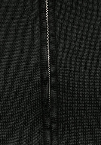 Man's World Strickjacke in Schwarz