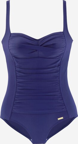 LASCANA Swimsuit in Blue: front