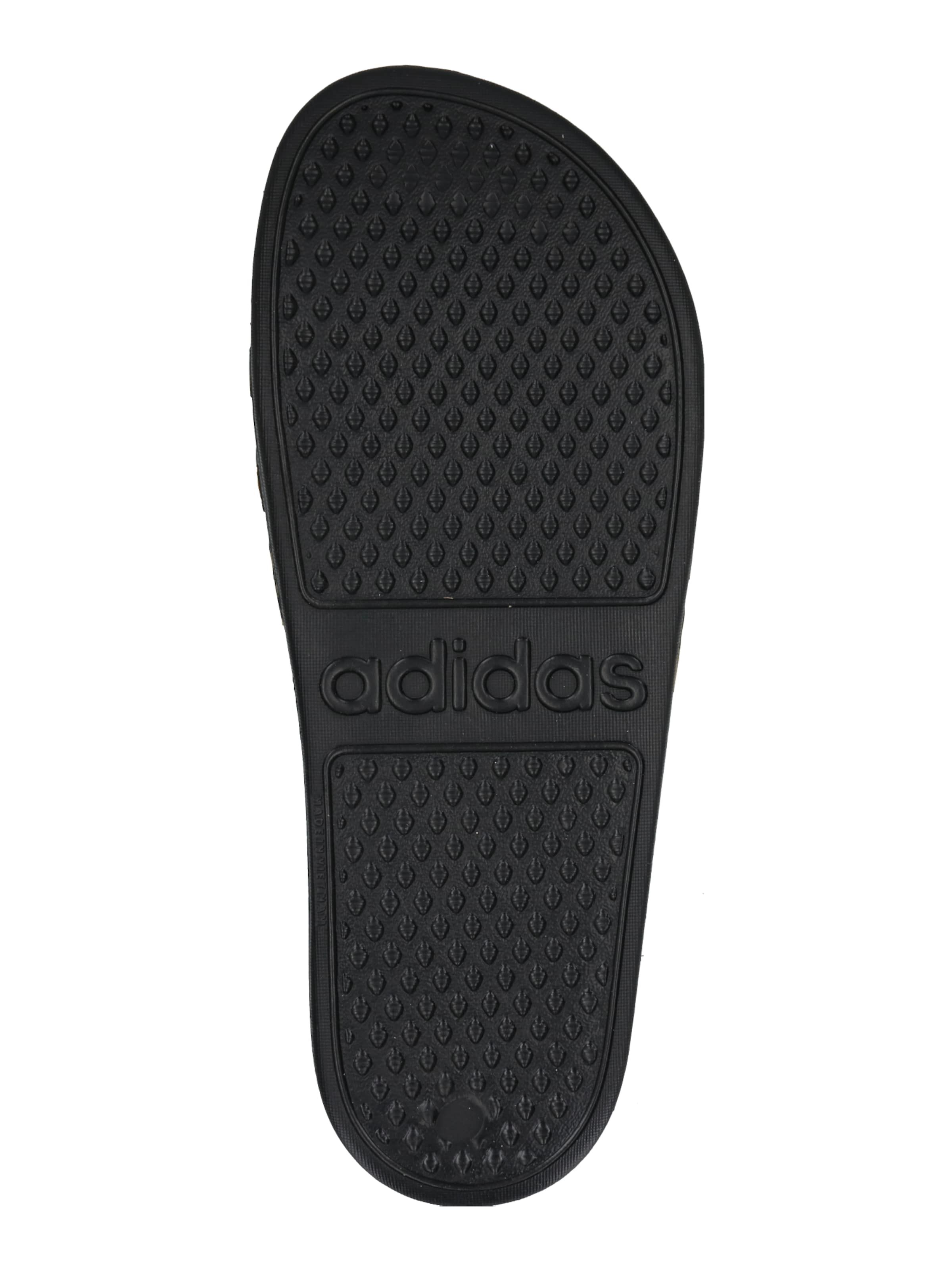 ADIDAS PERFORMANCE Ranna- ja ujumisjalats 'Adilette Aqua', värv must