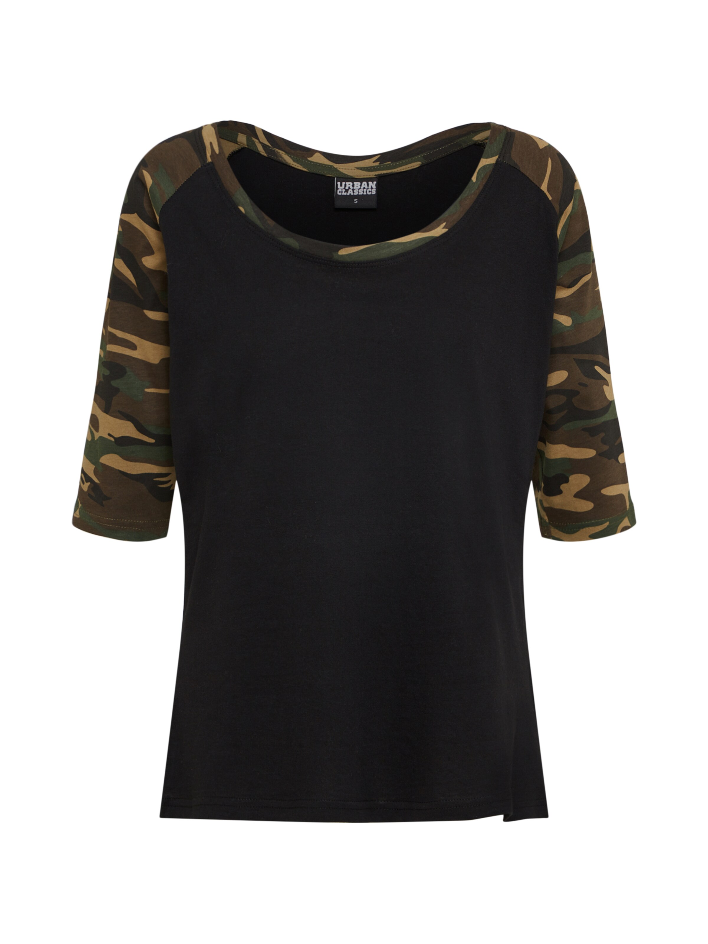 T-shirt Urban Classics en noir : devant