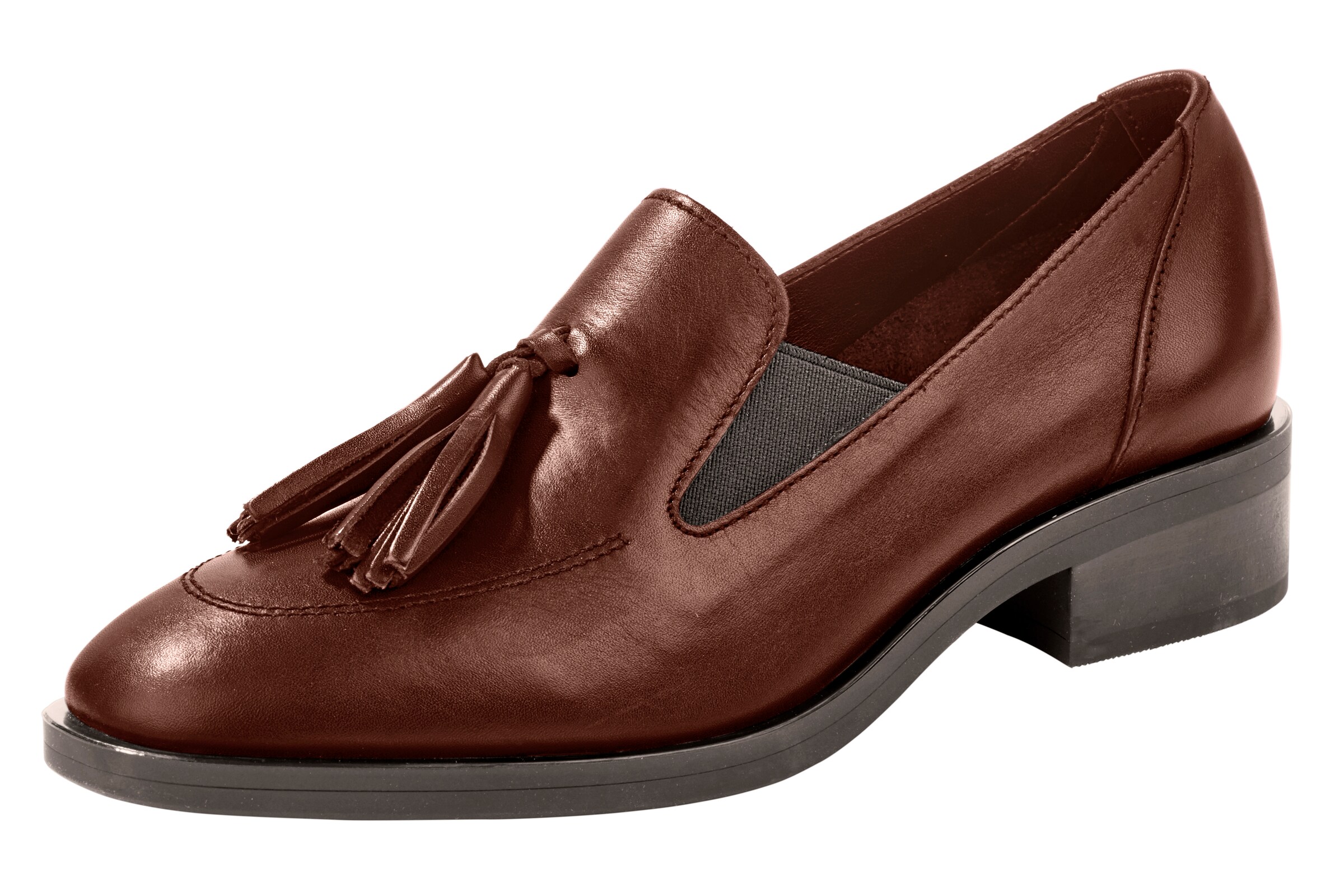 heine - Slipper in kastanienbraun