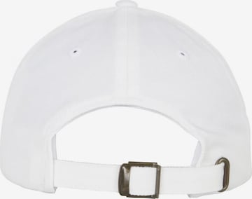 Cappello da baseball di Flexfit in bianco