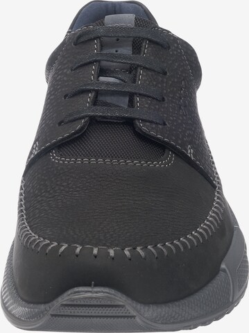 ECCO Athletic Lace-Up Shoes 'Luca' in Black