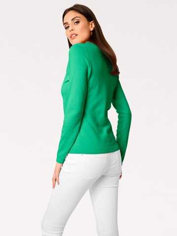 heine Sweater in Green: back