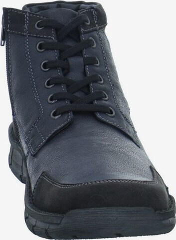 JOSEF SEIBEL Lace-Up Boots in Blue