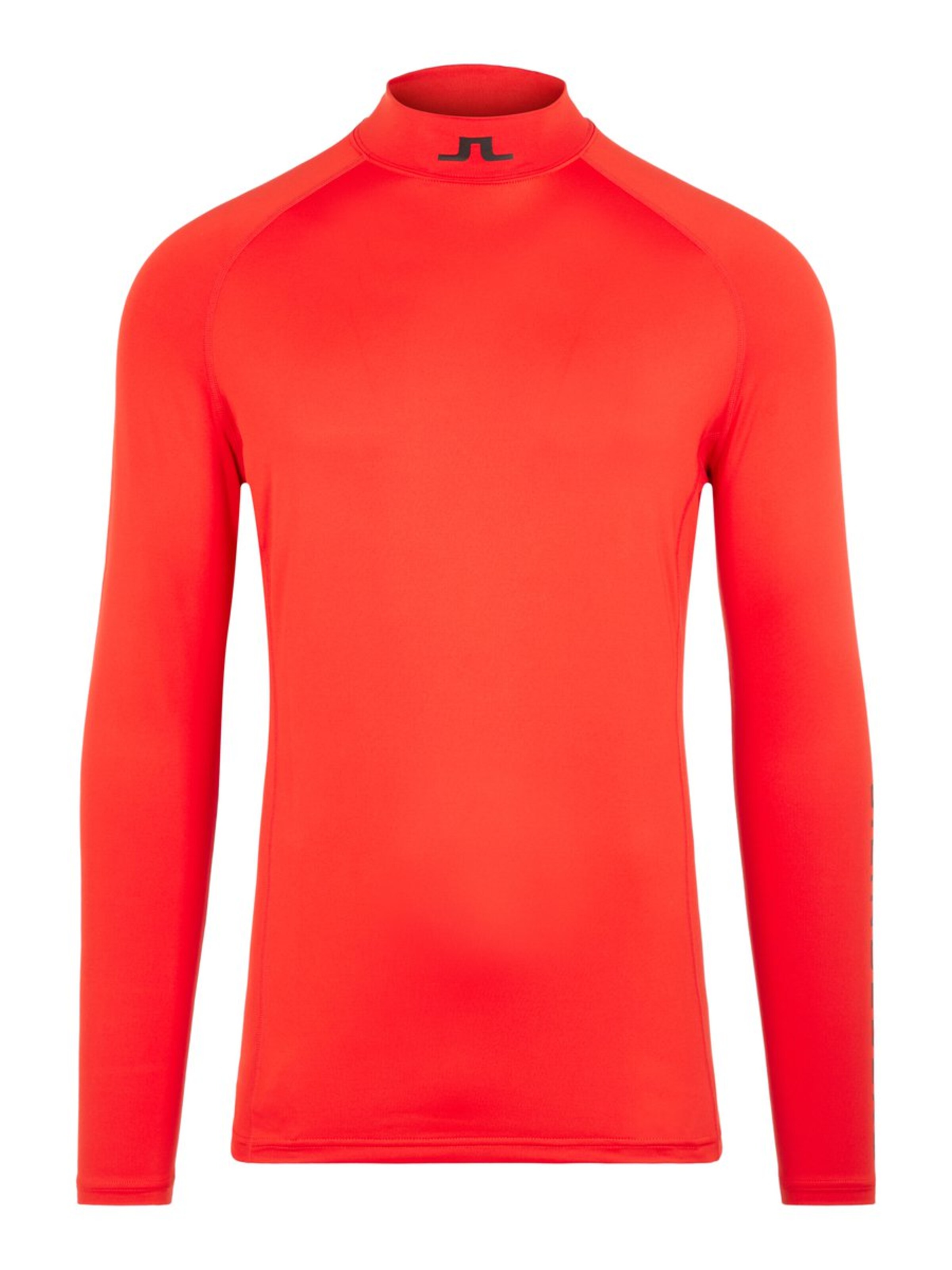 J.Lindeberg - Functioneel shirt 'Aello' in de kleur Oranjerood