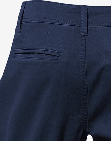 Regular Pantalon heine en bleu