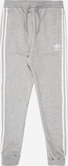 ADIDAS ORIGINALS Pantalón 'Trefoil' en gris moteado / blanco, Vista del producto