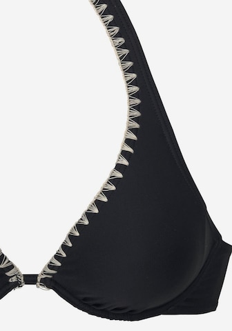 Triangle Bikini BUFFALO en noir