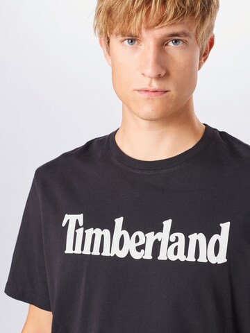 TIMBERLAND Regular Fit Shirt in Schwarz