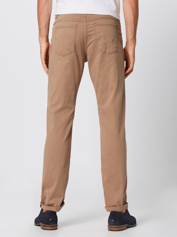 BRAX Regular Broek 'Cooper Fancy' in Beige