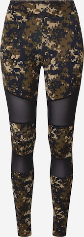 Leggings Urban Classics en vert : devant