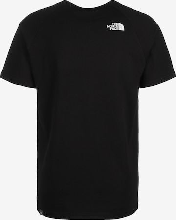 THE NORTH FACE Regularny krój Koszulka w kolorze czarny