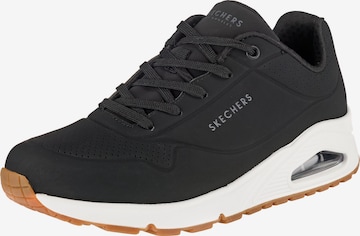 Baskets basses 'UNO STAND ON AIR' SKECHERS en noir : devant