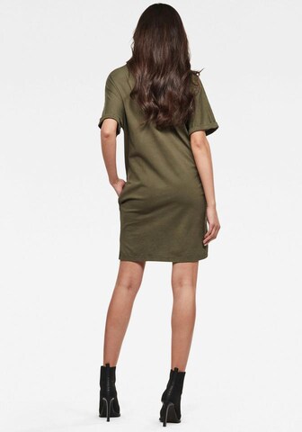 Rochie 'Joosa' de la G-Star RAW pe verde