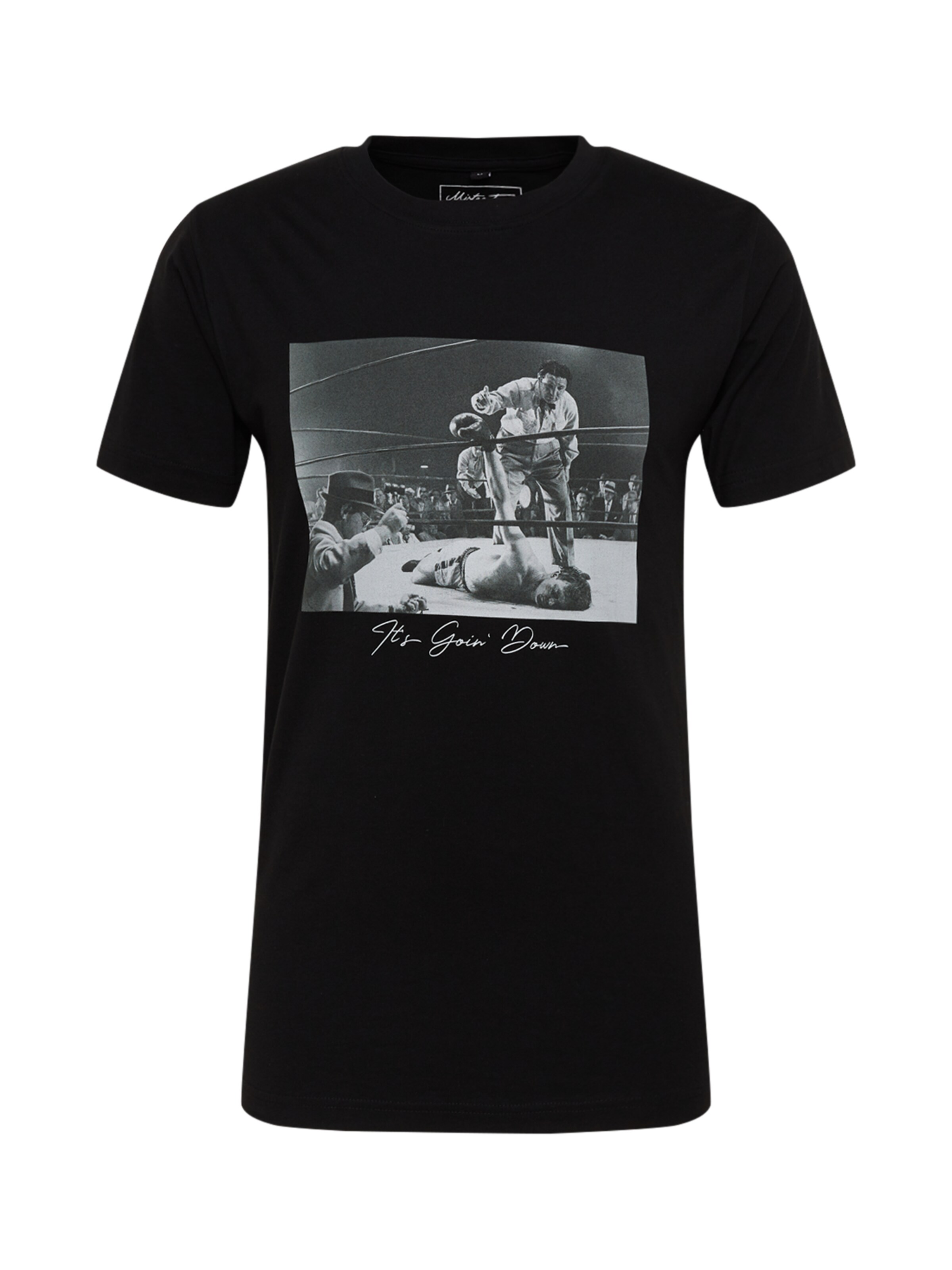 T-Shirt 'Going Down' Mister Tee en noir : devant