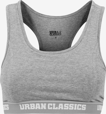 Urban Classics - Bustier Sujetador en gris: frente