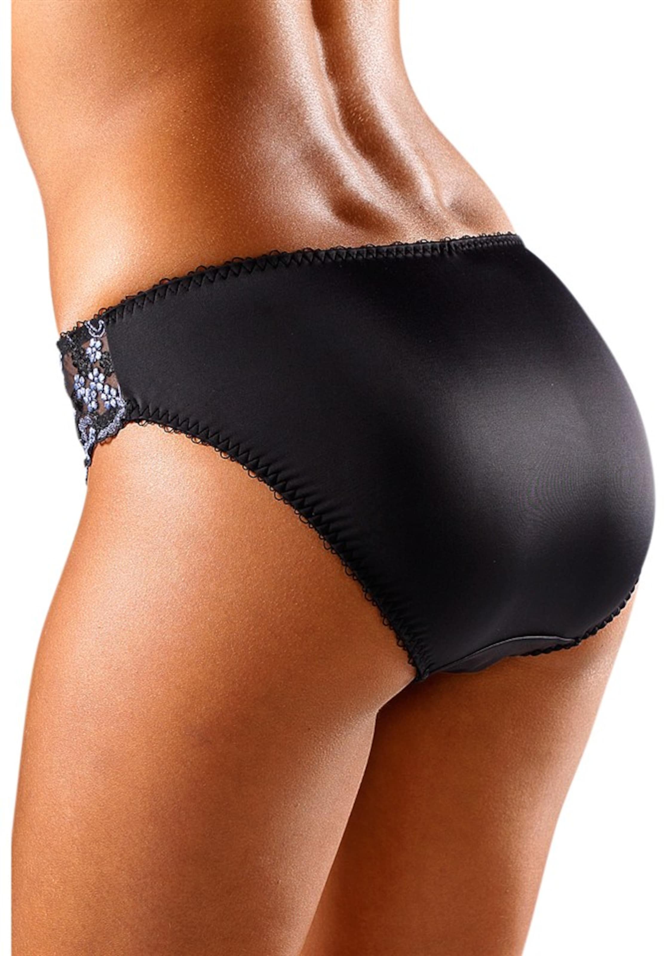 LASCANA Трусы-слипы в Черный