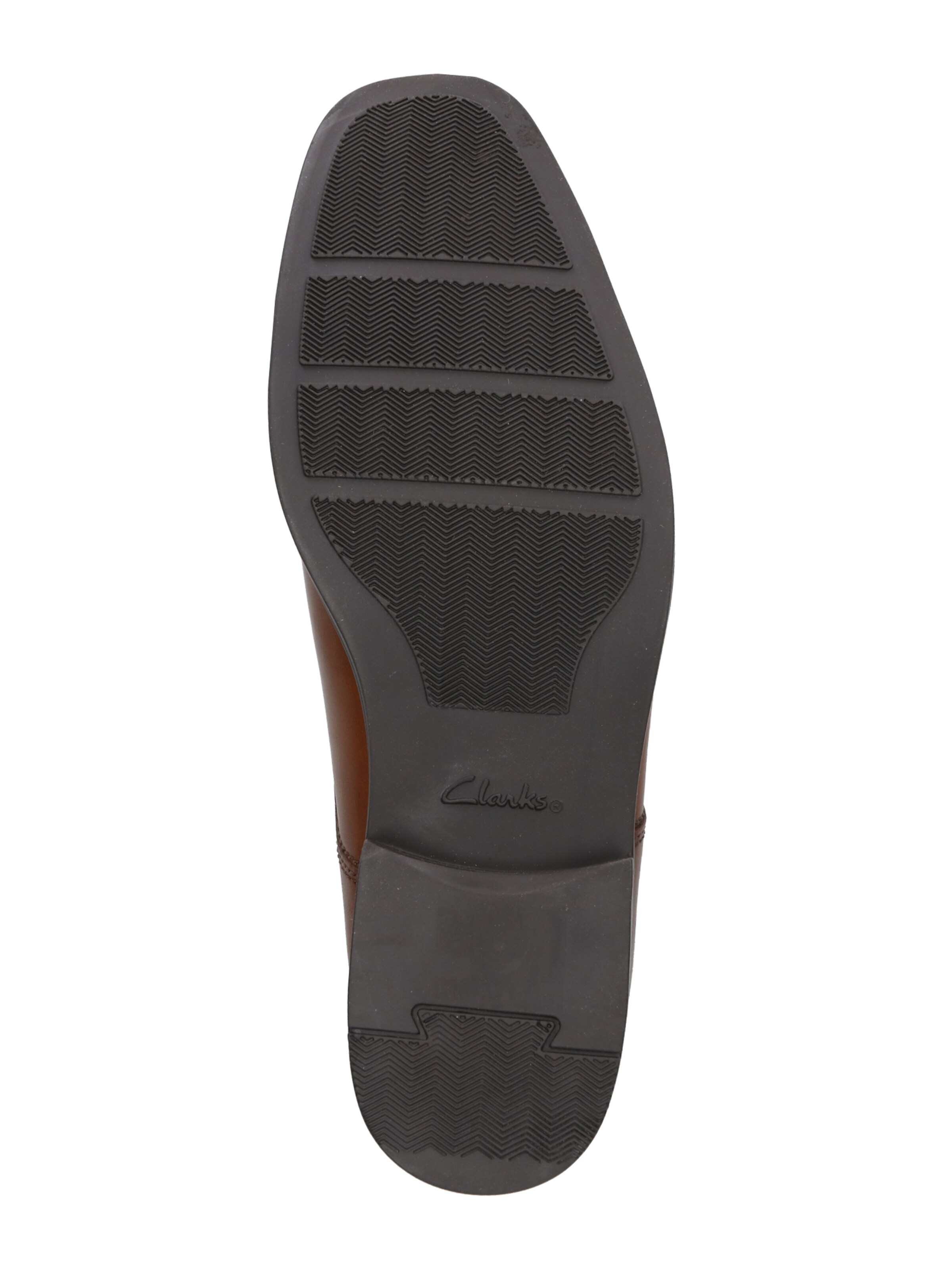 Chaussure à lacets 'Tilden Walk' CLARKS en marron : en bas