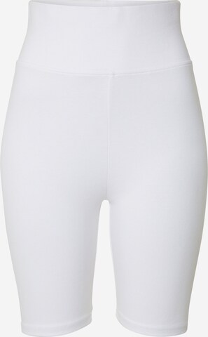 Urban Classics Leggings in White: front