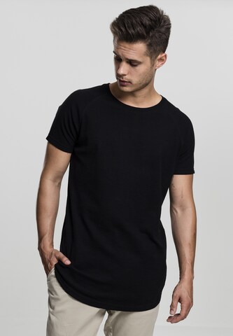 Urban Classics Shirt in Zwart: voorkant