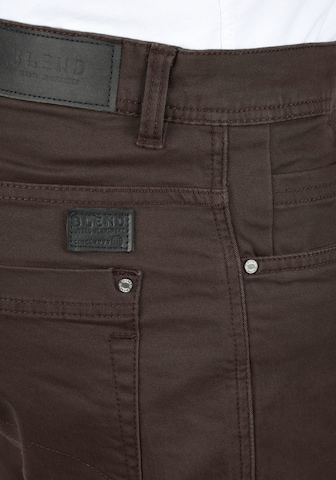 BLEND - Slimfit Pantalón 'Saturn' en marrón