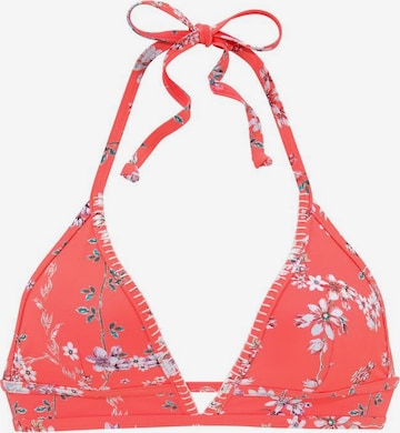 SUNSEEKER Bikini Top 'Ditsy' in Orange: front