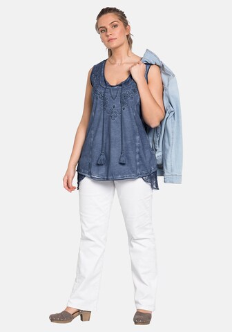 SHEEGO Top in Blau