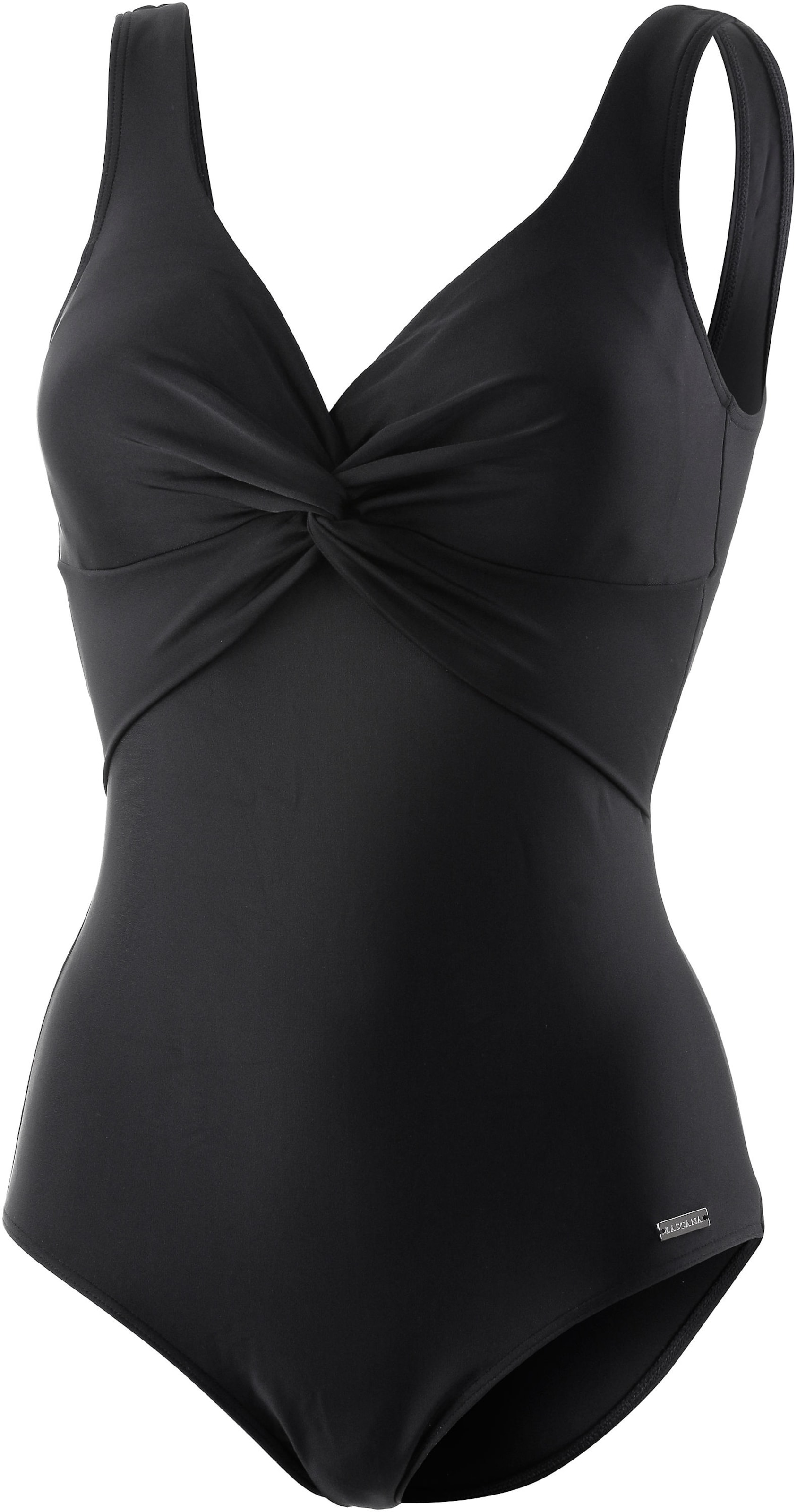LASCANA Korrigeeriv ujumistrikoo, värv must