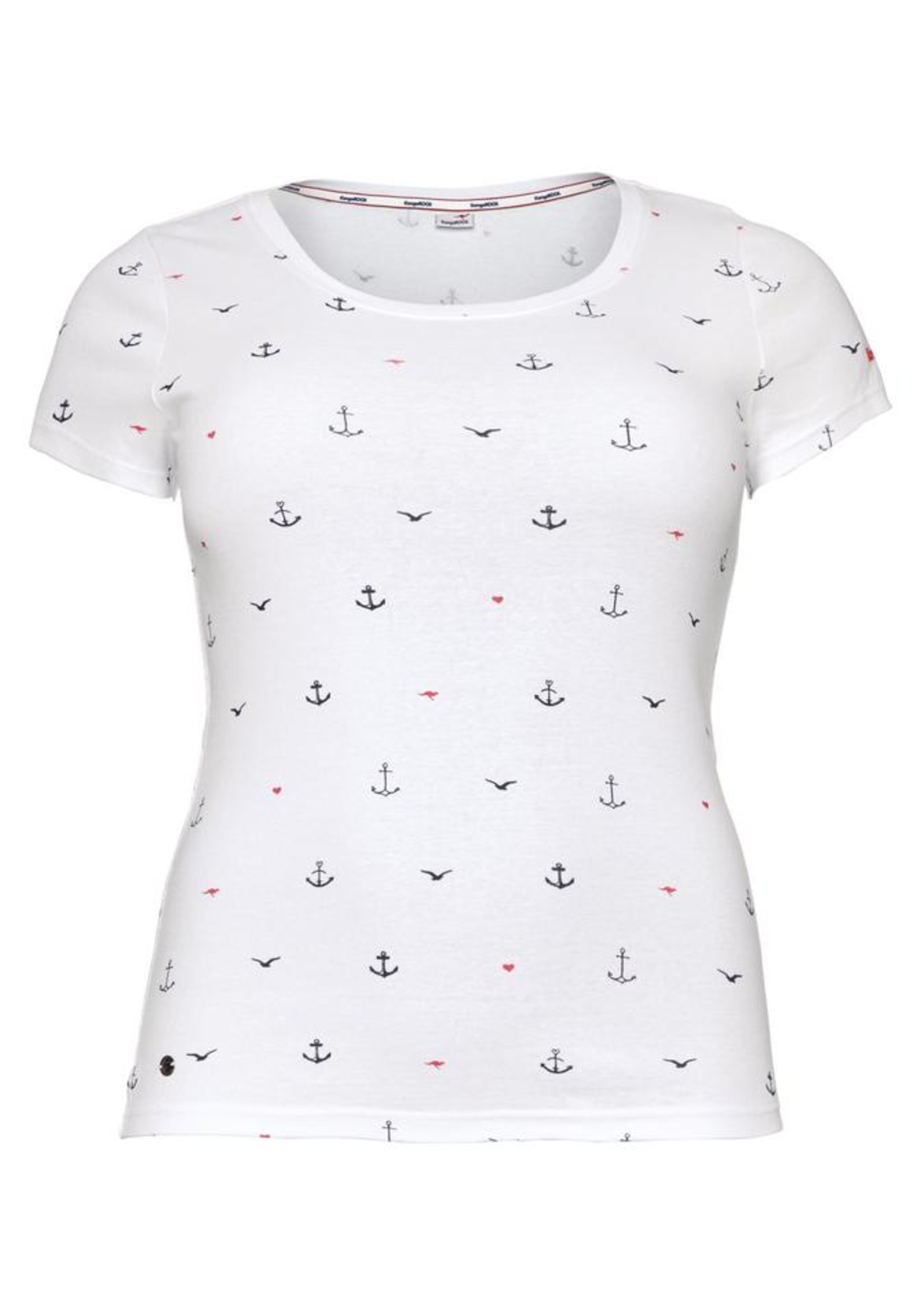 KangaROOS Shirt in White: front