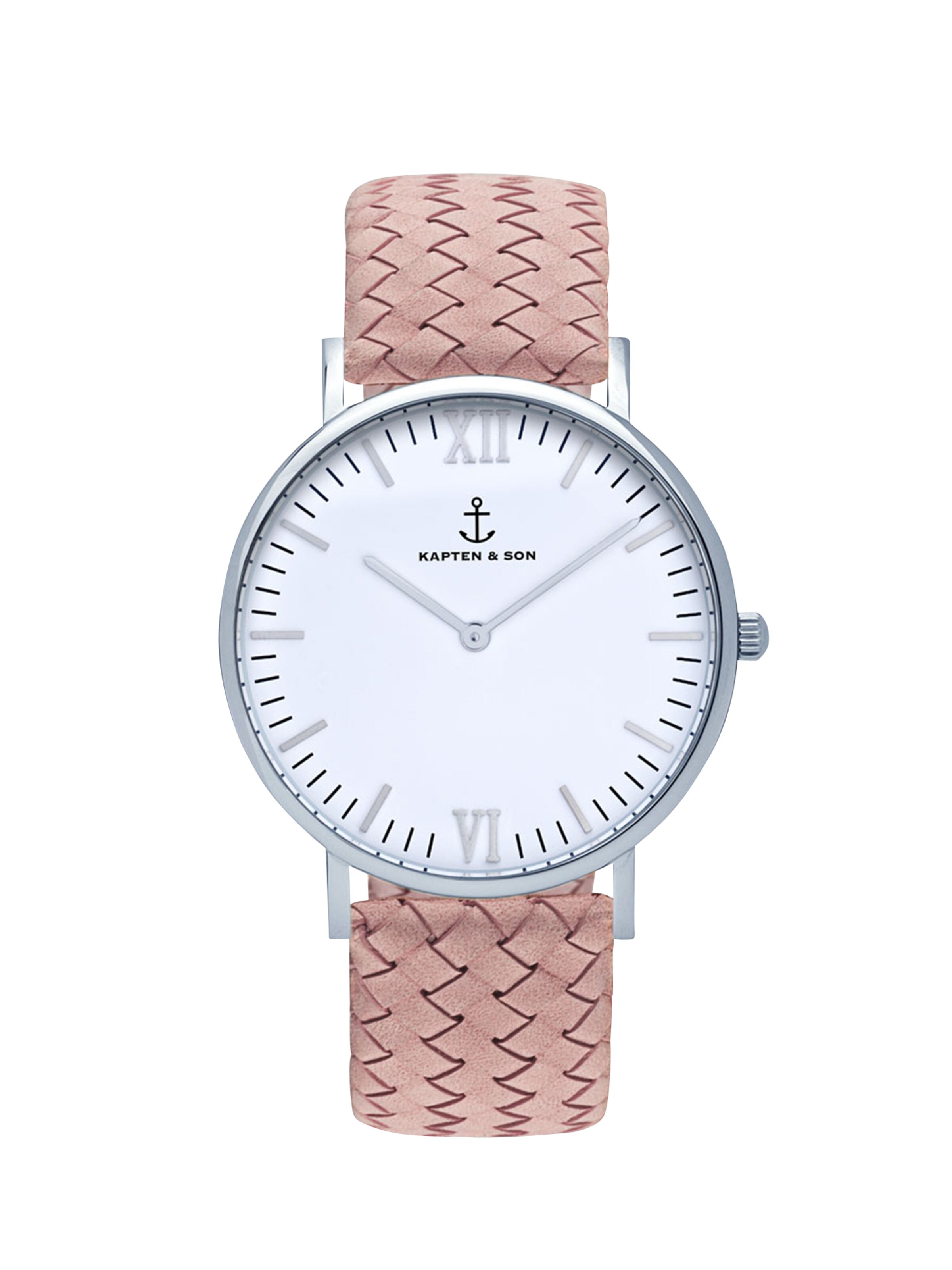 Kapten & Son - Analoog horloge 'Campina' in de kleur Rosa
