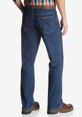 WRANGLER Regular Stretch-Jeans 'Durable' in Blau