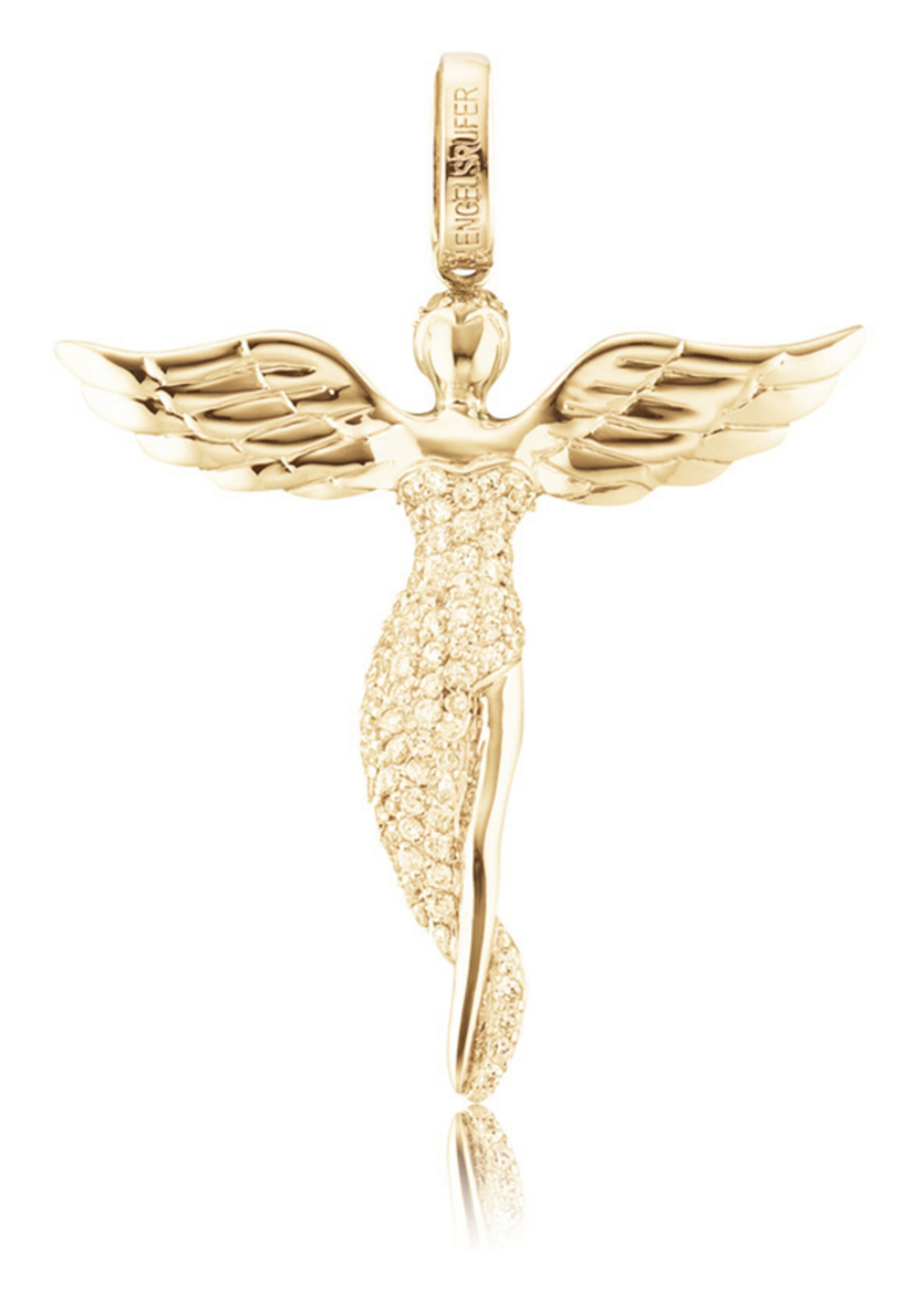 Engelsrufer Pendant 'Engel' in Silver: front