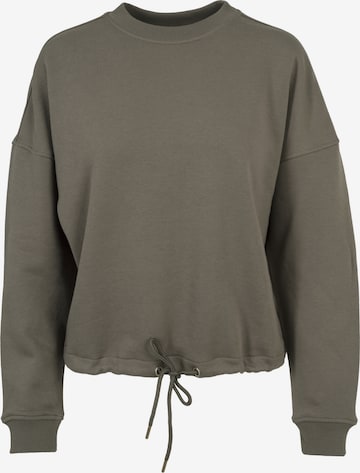 Urban Classics Sweatshirt i grön: framsida