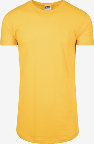 Urban Classics Big & Tall T-Shirt in Gelb: predná strana