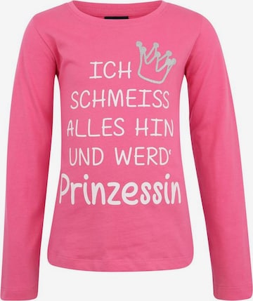 ARIZONA Shirt 'Prinzessin' in Pink: front