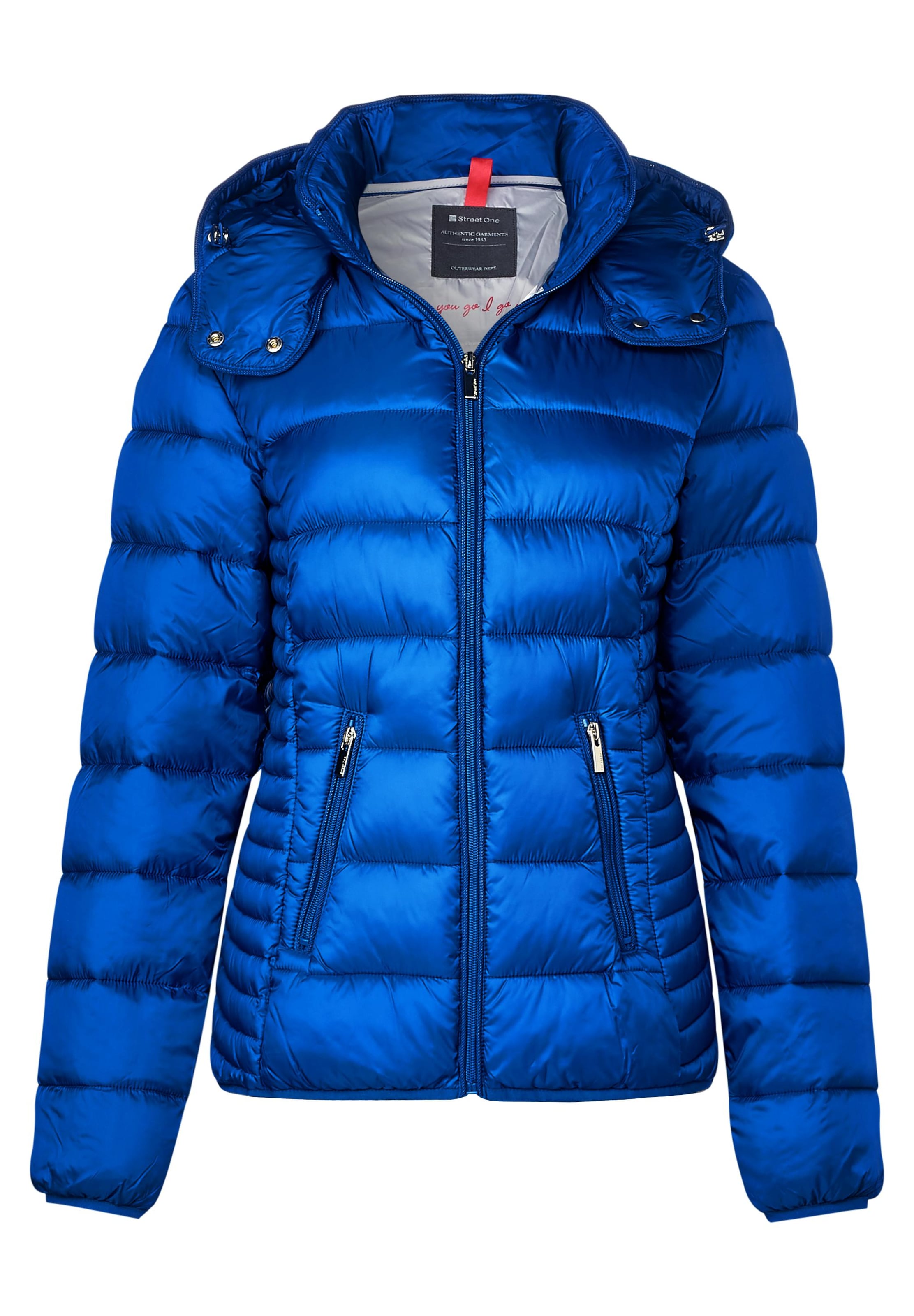 STREET ONE - Tussenjas 'Vilma' in de kleur Blauw