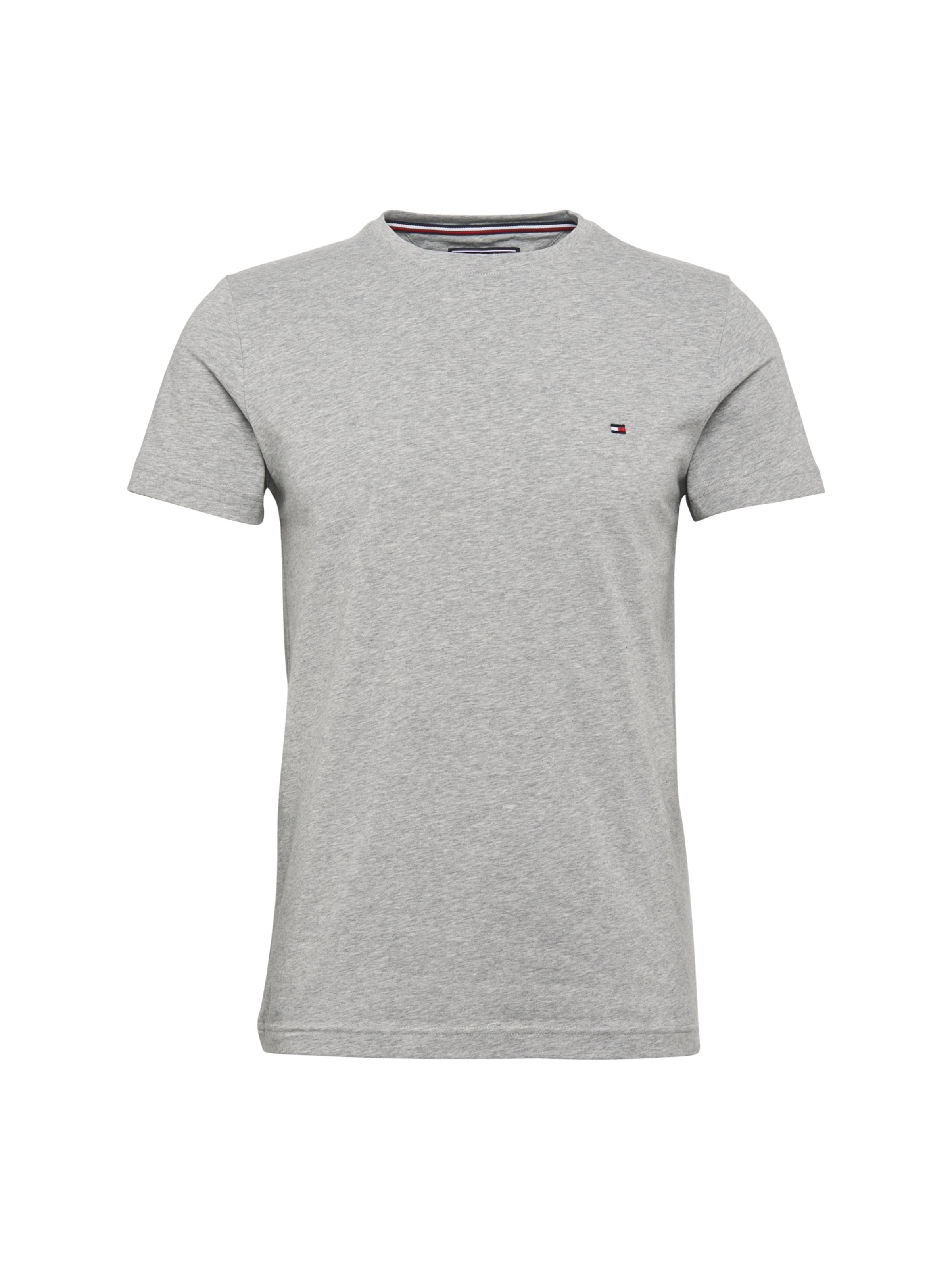 Tommy Hilfiger, Hilfiger Shirt, Graumeliert