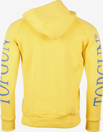 TOP GUN Sweatshirt 'Sunshine' in Gelb