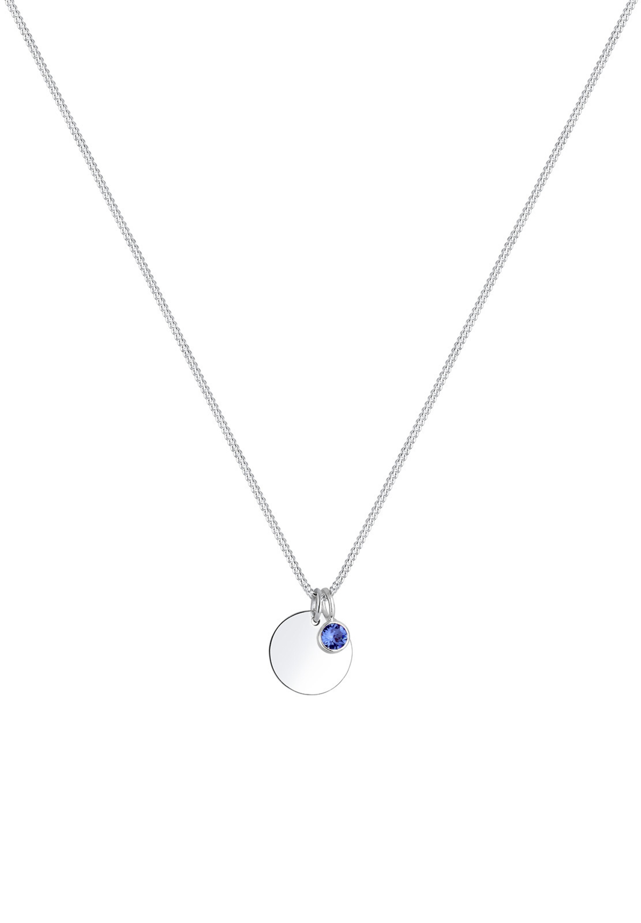 ELLI Ketting in Zilver: voorkant