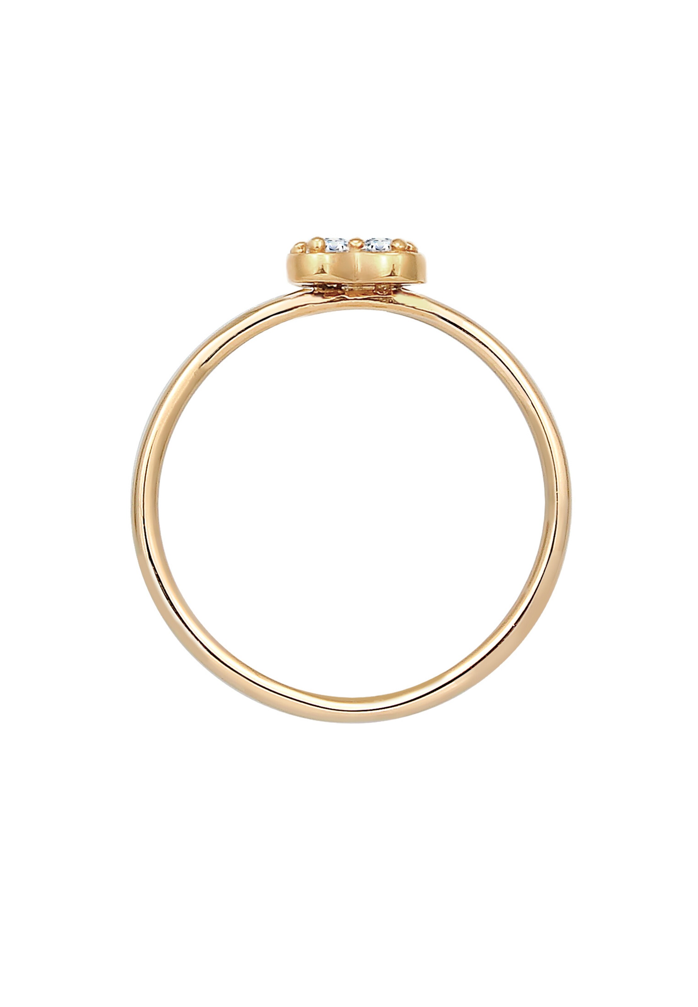 Elli DIAMONDS Ring 'Herz' in Gold